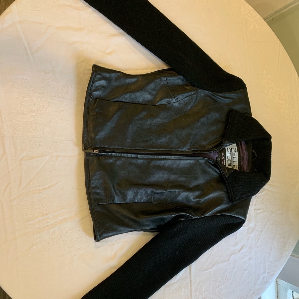 Vintage leather jacket